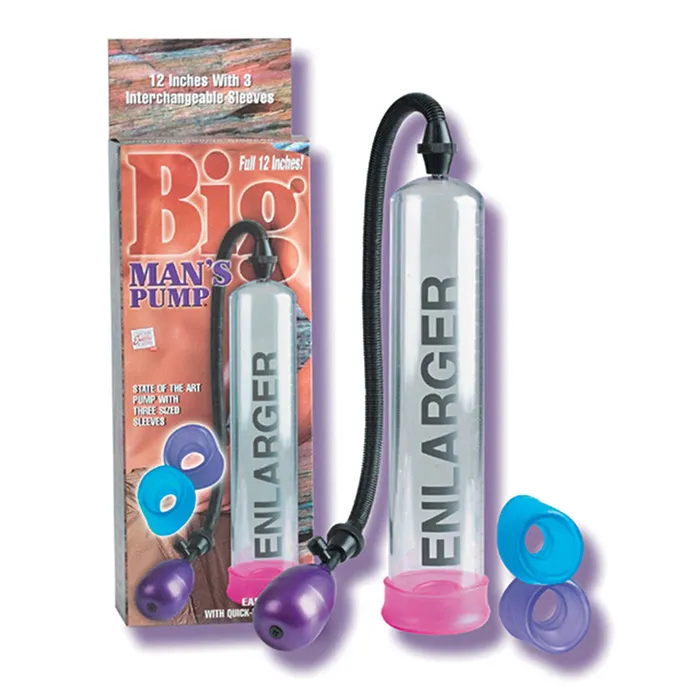 California Exotic Big Mans Pump 12 California Exotic Female Sex Toys