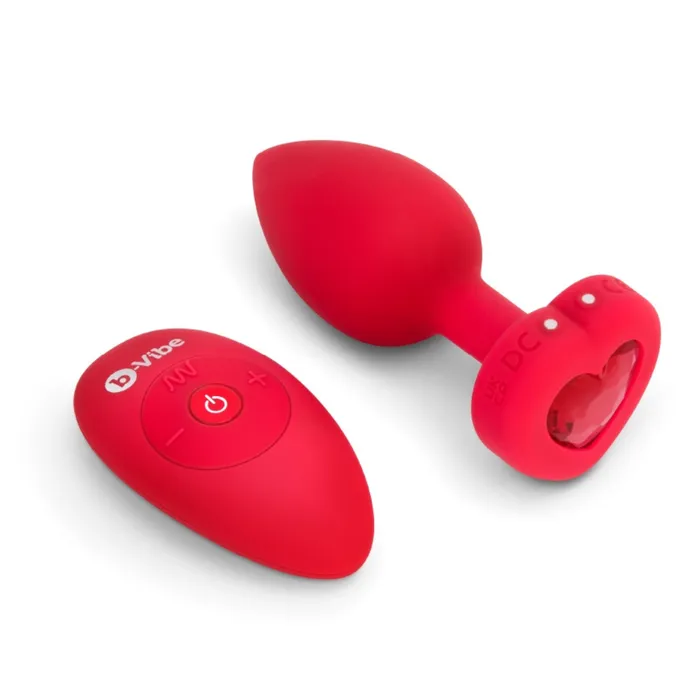 bVibe Anal bVibe Vibrating Heart Remotecontrolled Rechargeable Butt Plug MediumLarge bVibe Anal bVibe Vibrating Heart Remotecontrolled Rechargeable Butt Plug MediumLarge