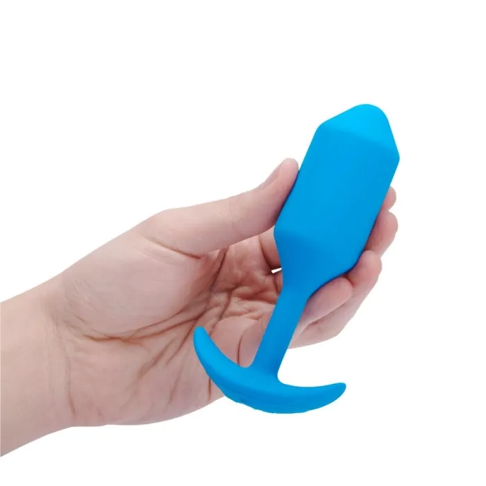 BVibe Anal BVibe Vibrating Snug Plug 3 Large in Blue