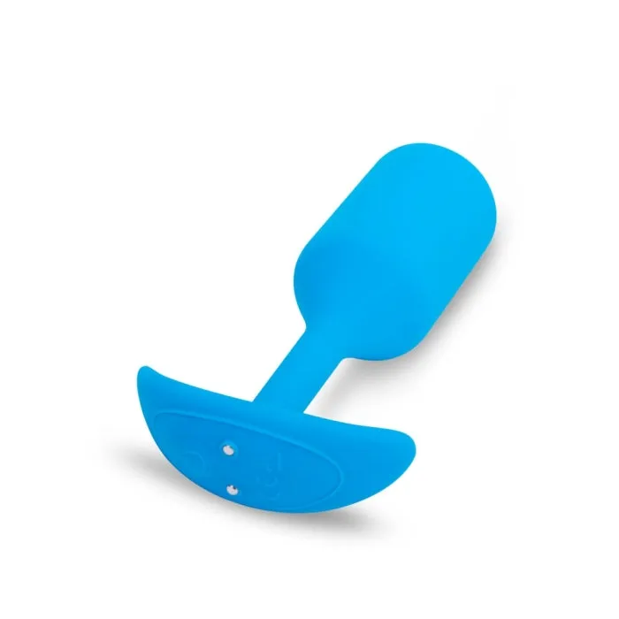 BVibe Anal BVibe Vibrating Snug Plug 3 Large in Blue