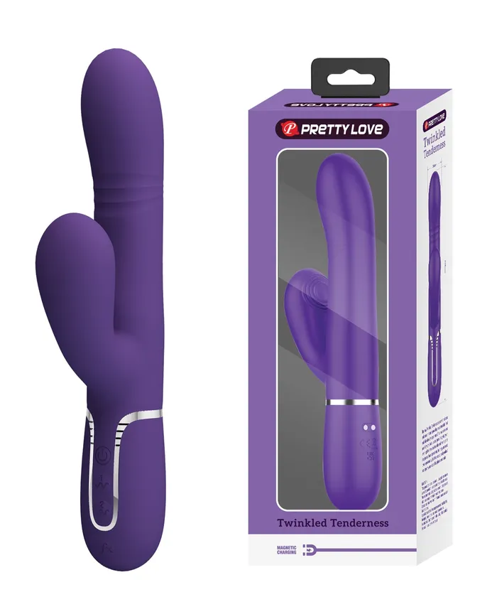 Vibrators Pretty Love Pretty Love Mariana 4 in 1 Twinkled Tenderness