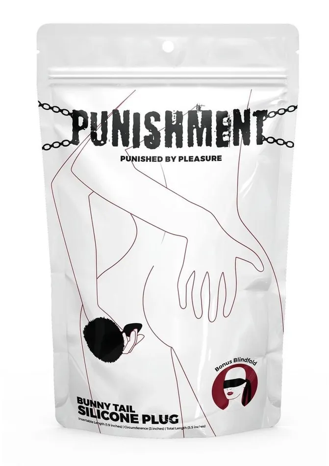 Anal Punishment Punishment Bunny Tail Silicone Butt Plug