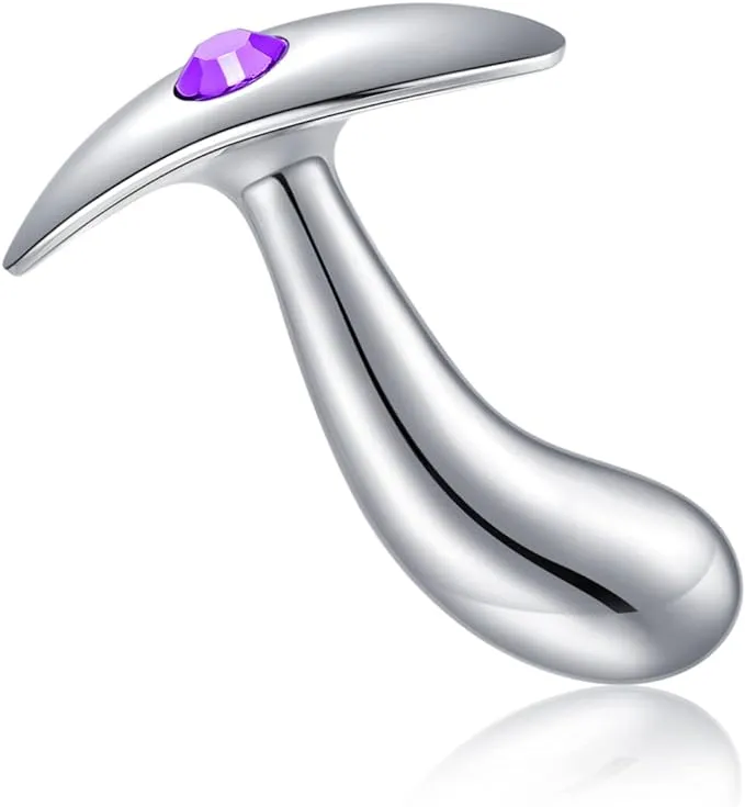 Curved Metal Butt Plug Set CupidSecrets Anal
