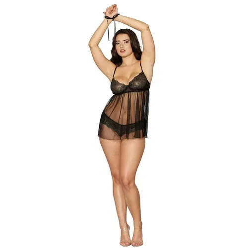 Metro Vibrators Dreamgirl Babydoll GString Restraint