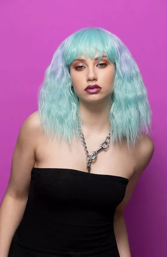Smiffys Manic Panic Trash Goddess Wig Vibrators