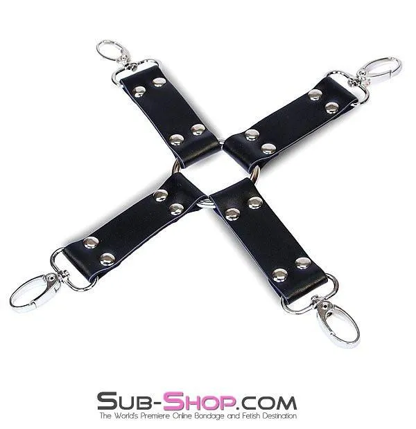 7101DL Hogtie Hardware Straps Clips Set Idea Anal