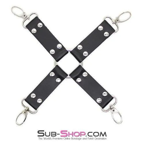 7101DL Hogtie Hardware Straps Clips Set Idea Anal