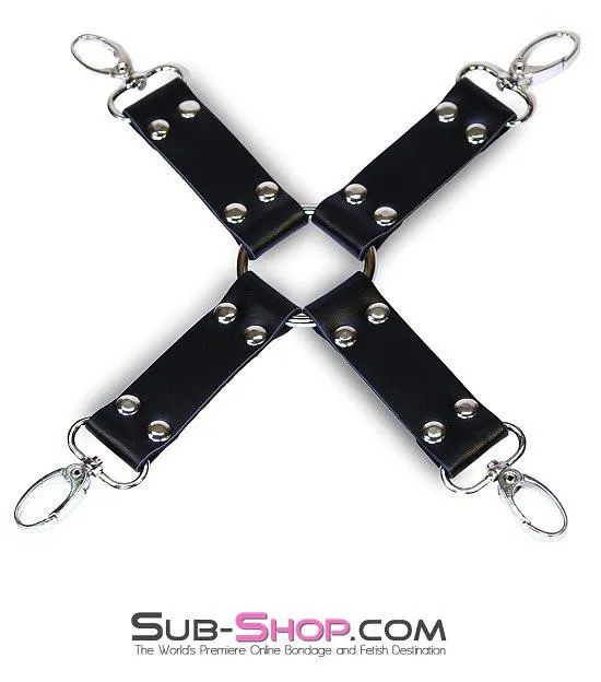 7101DL Hogtie Hardware Straps Clips Set Idea Anal