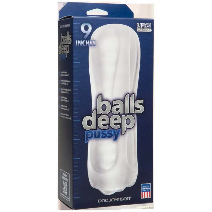 9Inch Pleasure Tunnel with Magic Massage Beads Doc Johnson Anal