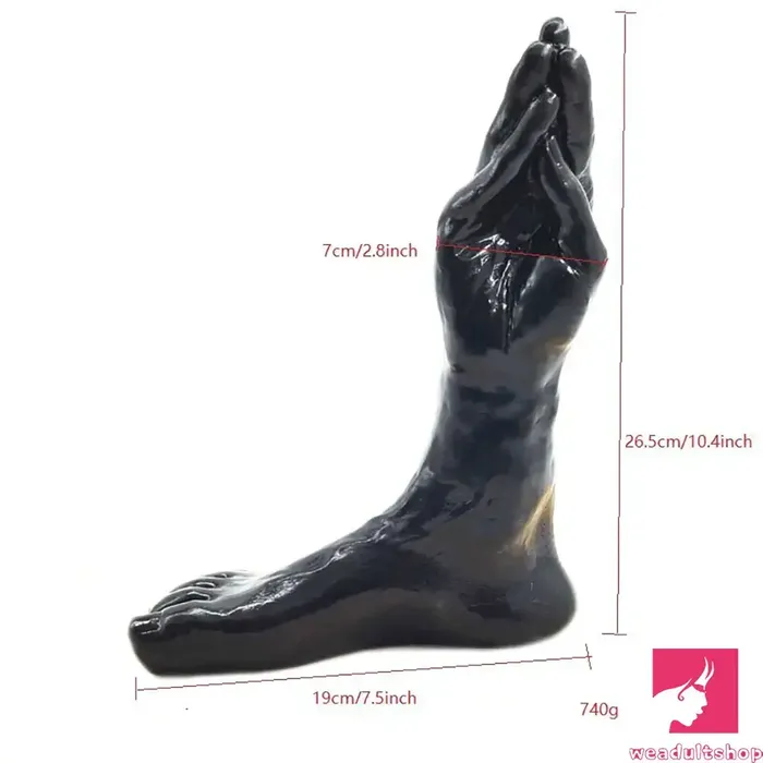 Anal 104in Fantasy Big Black Hand Fist Feet Dildo For Anal Expansion Love Weadultshop