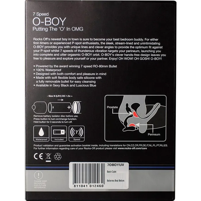 Anal Rocks Off Rocks Off OBoy Prostate Massager