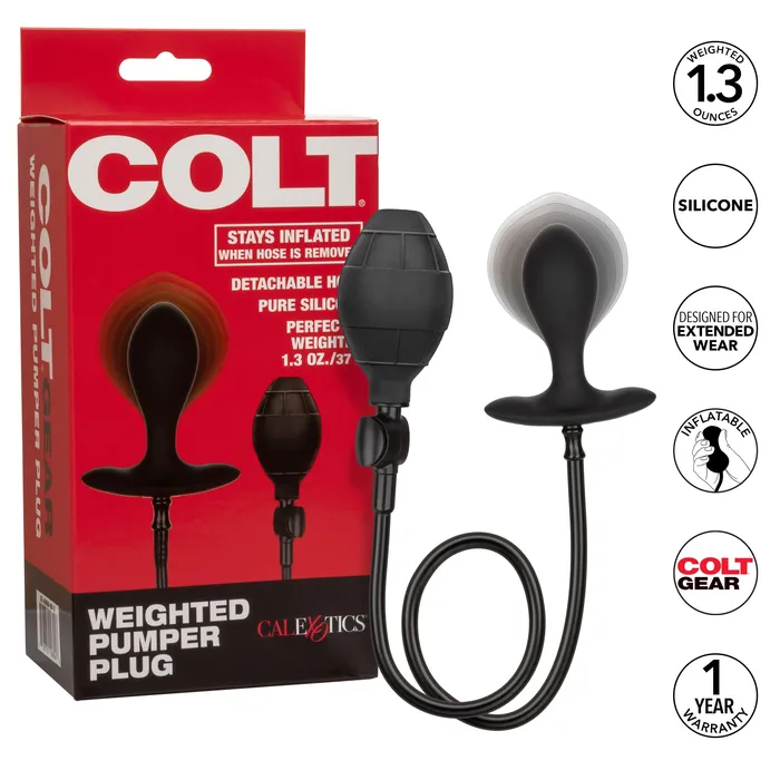 CalExotics Anal Colt Weighted Pumper Plug CalExotics Anal Colt Weighted Pumper Plug