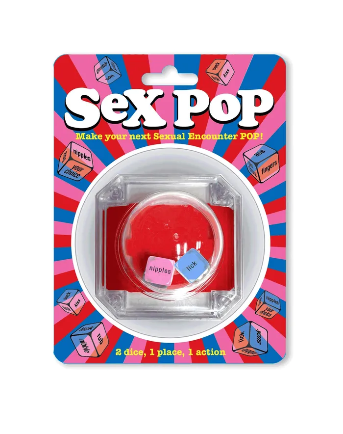 Couples Sex Pop Popping Dice Game Little Genie