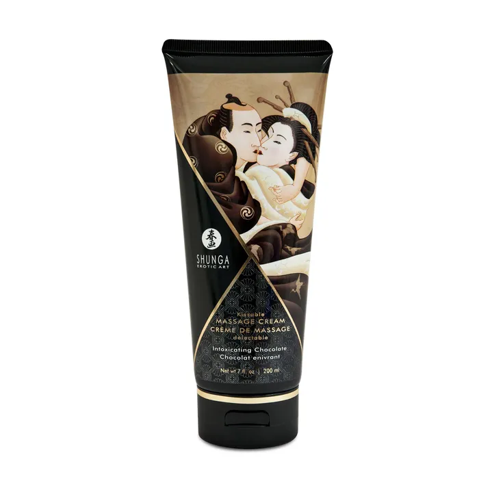 Couples Shunga Kissable Massage Cream Intoxicating Chocolate 7 Fl Oz 200 ml Couples Shunga Kissable Massage Cream Intoxicating Chocolate 7 Fl Oz 200 ml