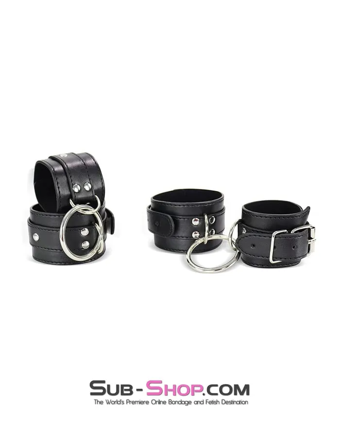 Idea Couples 0171DL Connected Wrist to Ankle Bondage Cuff Set