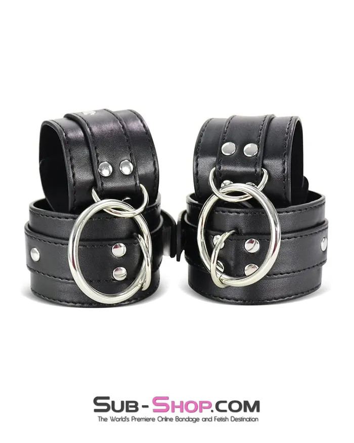 Idea Couples 0171DL Connected Wrist to Ankle Bondage Cuff Set