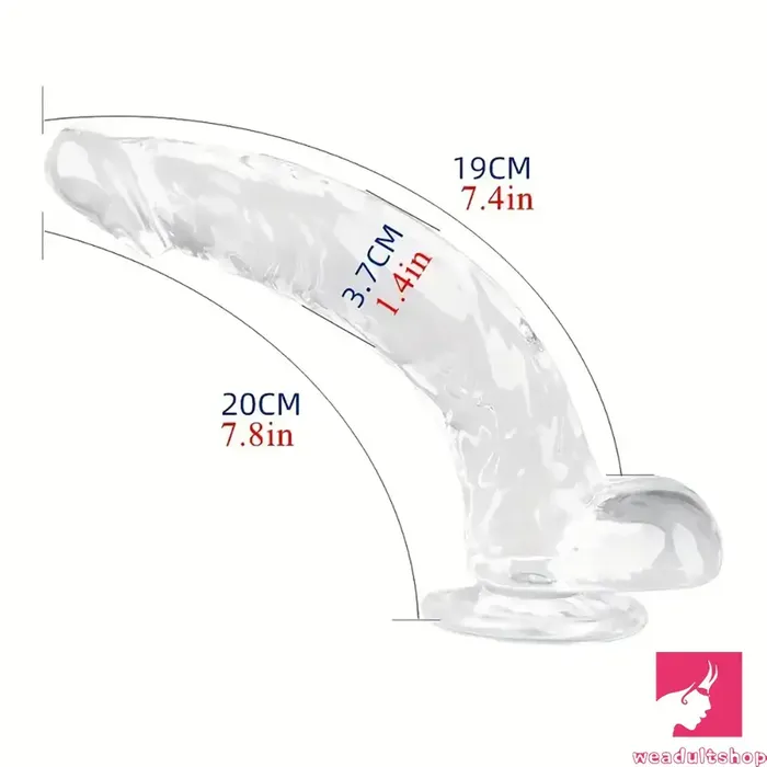 Multiple Lengths Clear Dildo For Women Men Gay Lesbian Anal Sex Weadultshop Anal
